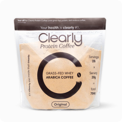 Café helado con proteína
