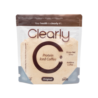 Café helado con proteína